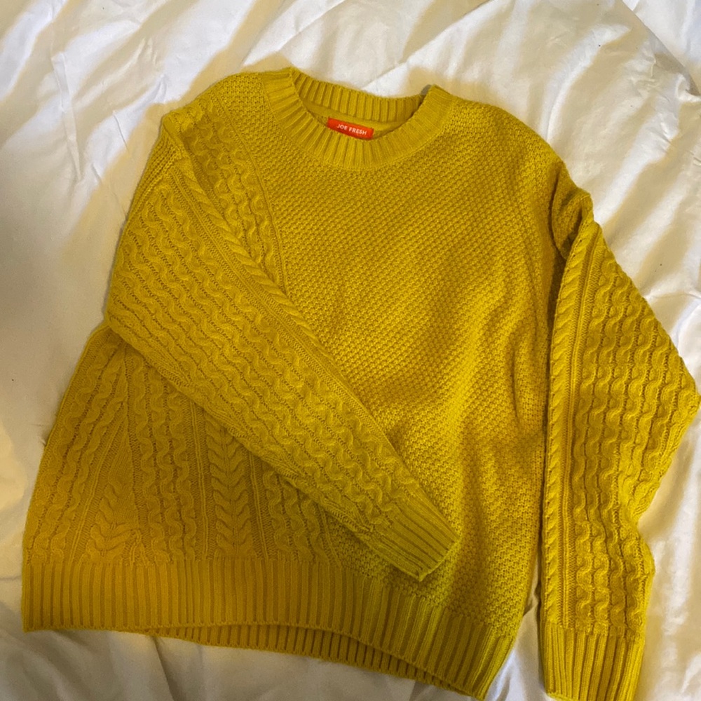 Yellow joe fresh sweater